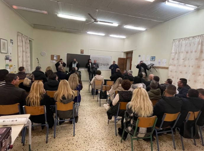 Τελετή αγιασμού και έναρξης για το Σχολείο Δεύτερης Ευκαιρίας Αμφιλοχίας