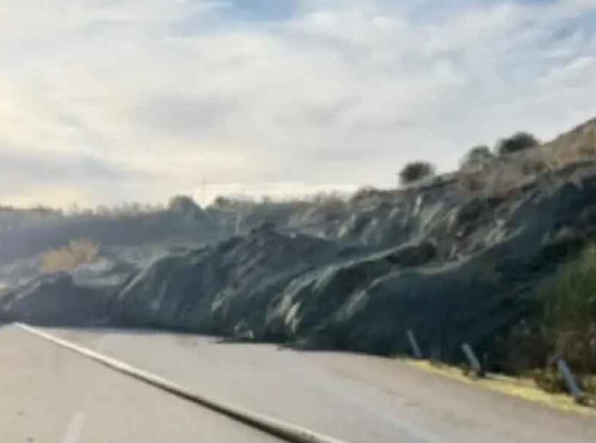 Κατολίσθηση στην Ιόνια Οδό: Κλειστό το τμήμα από Άρτα μέχρι Αμφιλοχία 
