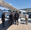 Στην Αμφιλοχία προσγειώθηκε υδροπλάνο με τον Πρόεδρο της “Hellenic Seaplanes”